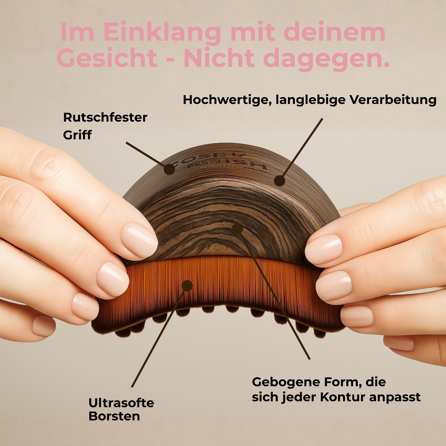 Sculptly™ – Lymphdrainage Gesichtsbürste für definierte Konturen