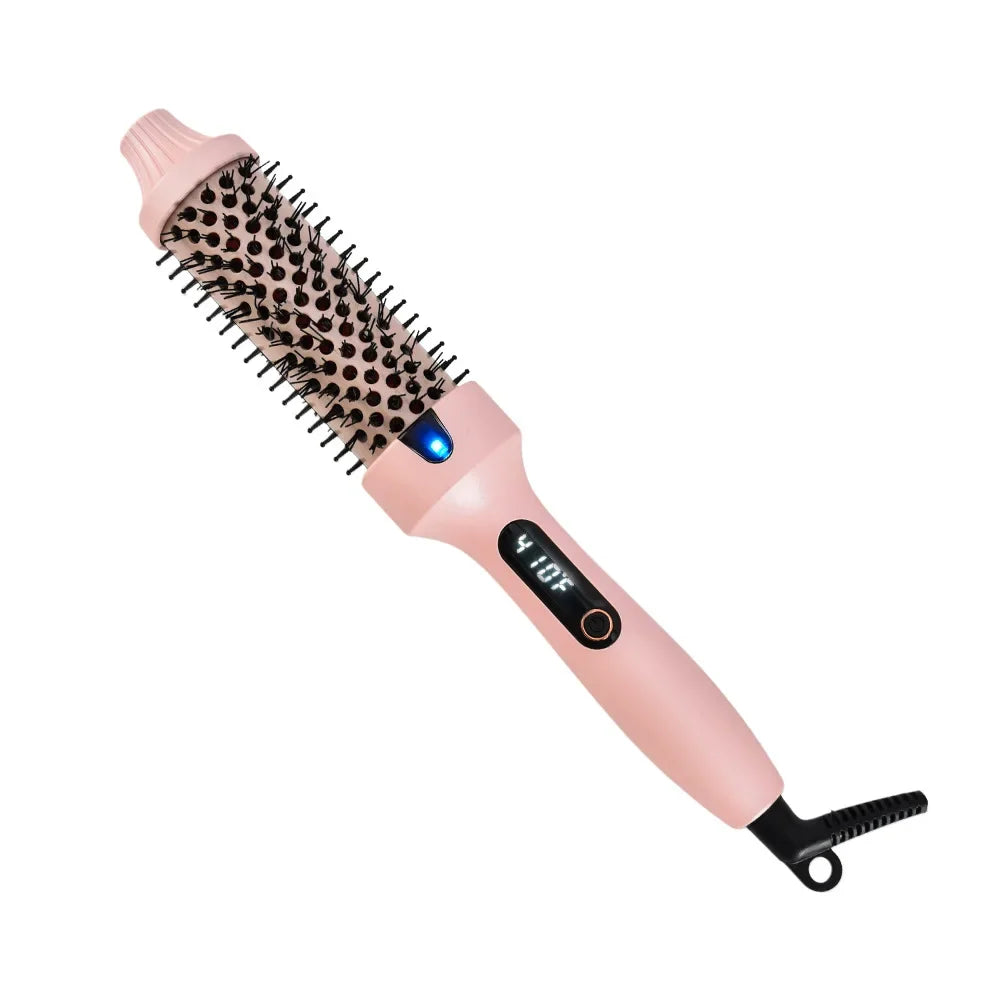 Bouncify™ – Premium Warmluftbürste für mühelose Blowouts, traumhafte Locken & Volumen